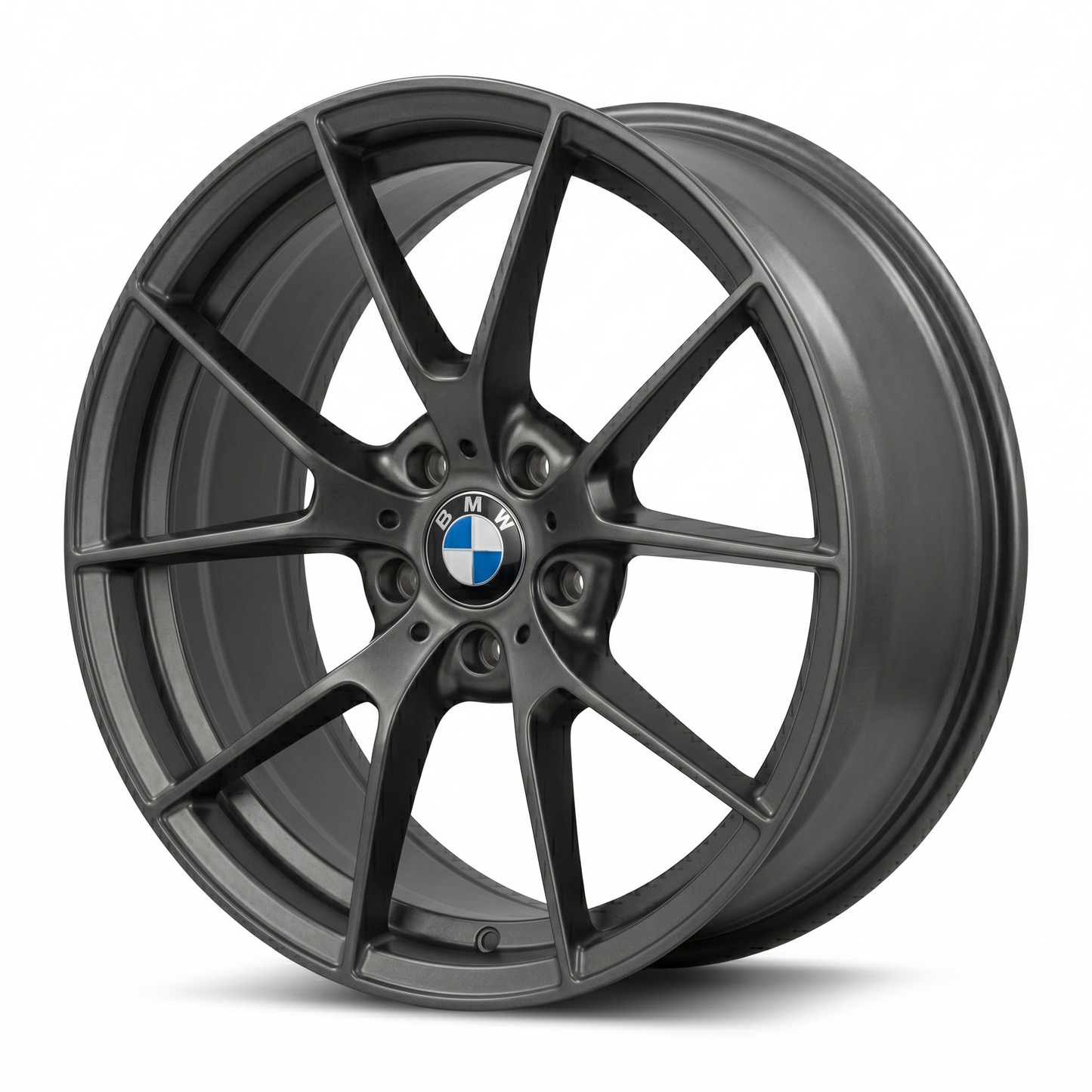 Suits BMW 3 4 5 Series X3 X4 X5 E F Chassis — M3 Competition Style 19x8.5 Satin Grey Gloss Black Wheels | 5x120