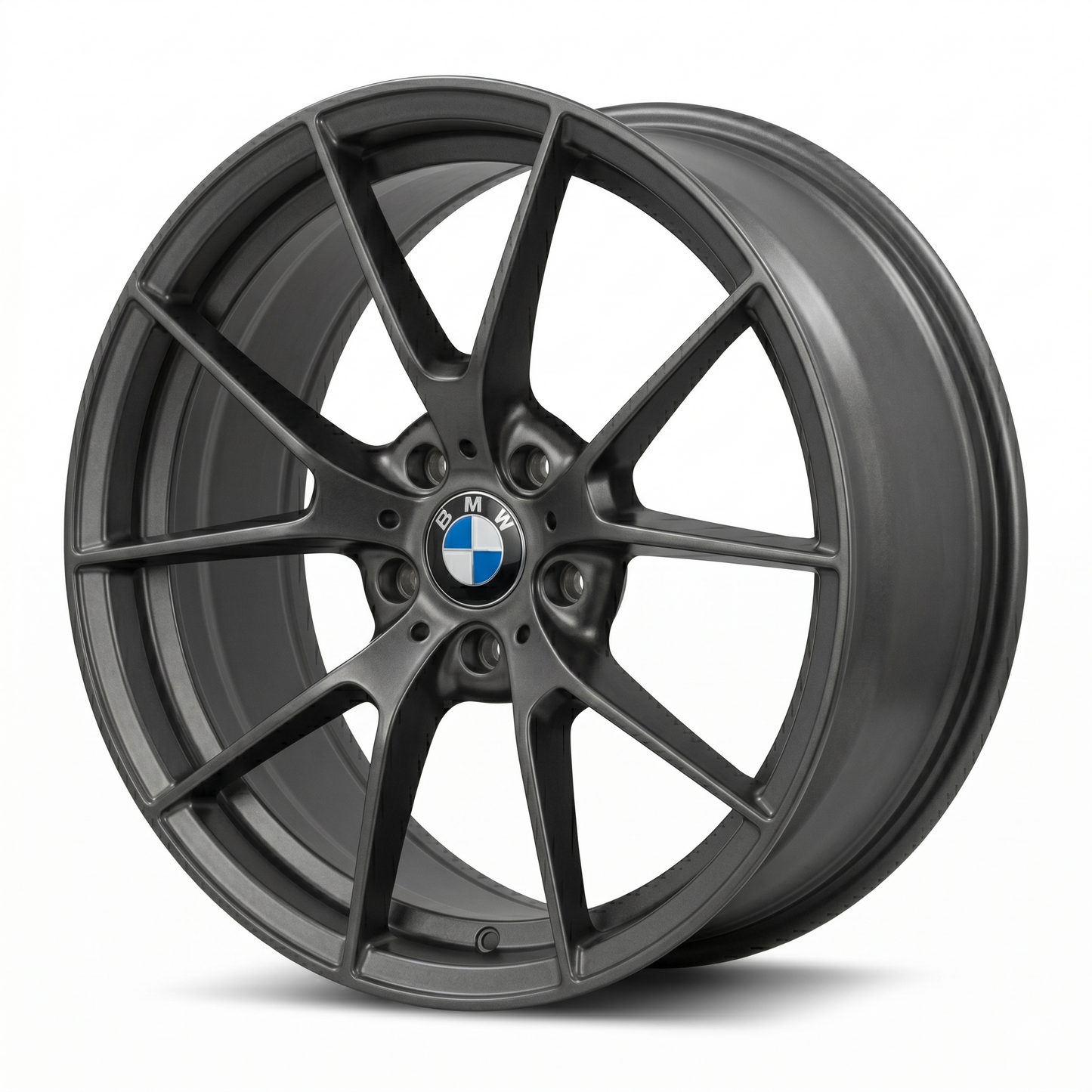 Suits BMW 3 4 5 Series X3 X4 X5 E F Chassis — M3 Competition Style 19x8.5 Satin Grey Gloss Black Wheels | 5x120