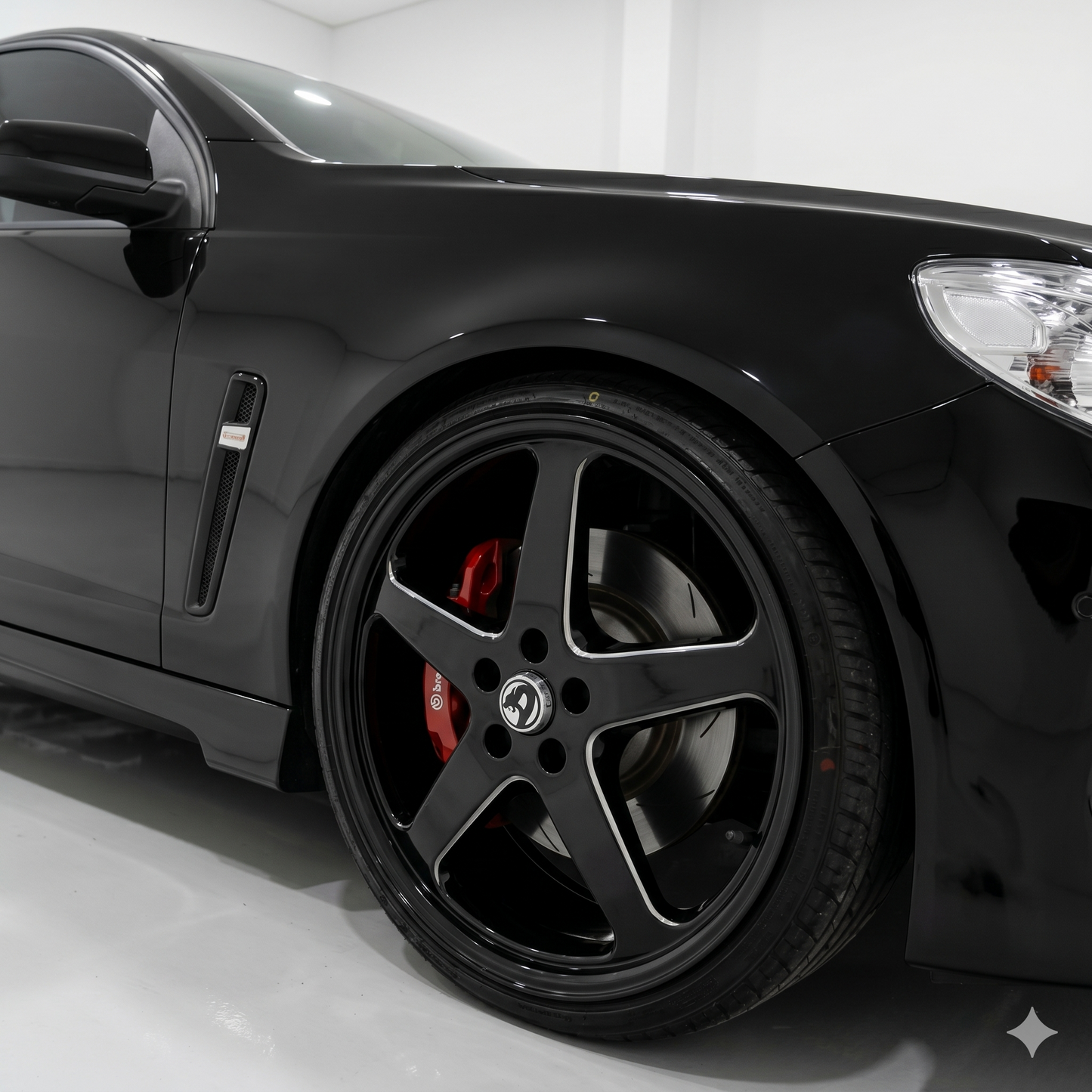 WALKY 20x8.5 - GLOSS BLACK (1pc)