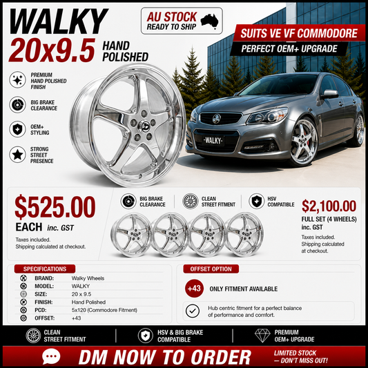WALKY 20x8.5 - HAND POLSIHED (1PC)