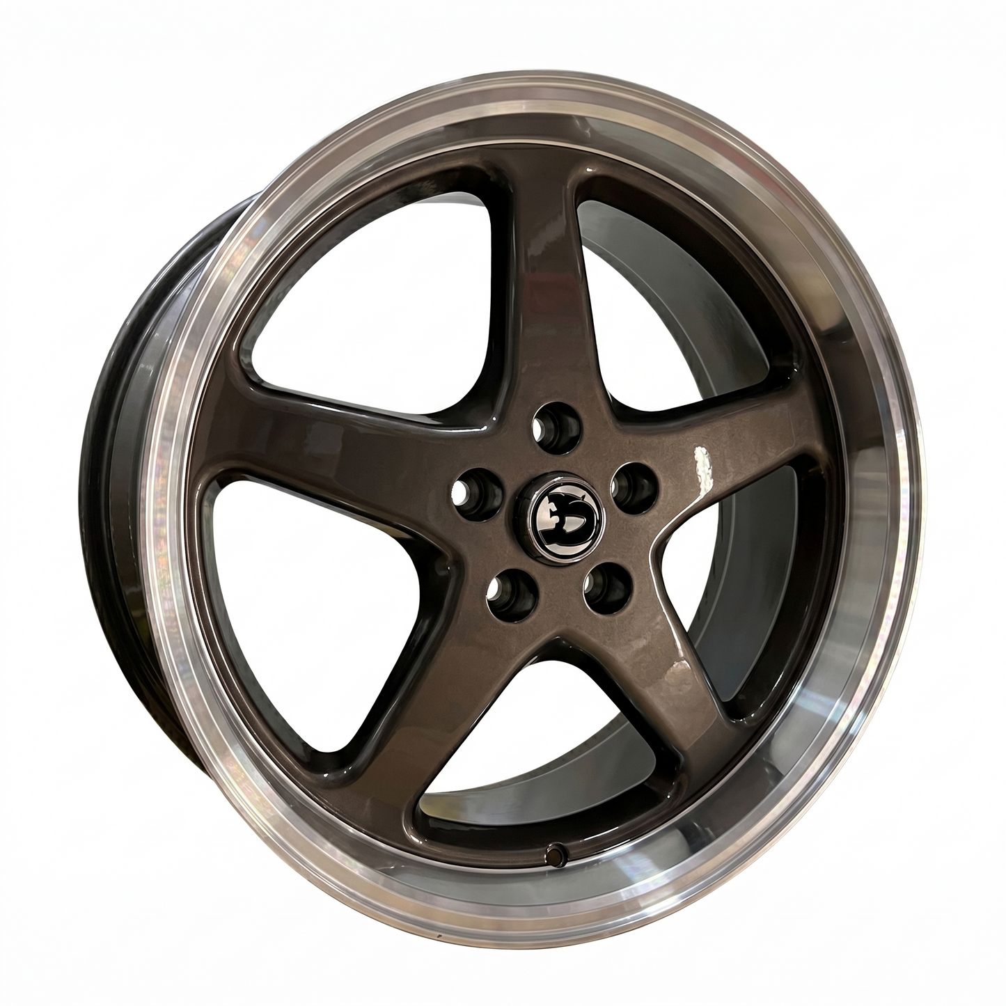 WALKY 20x9.5 - MX GREY MACHINED LIP SET