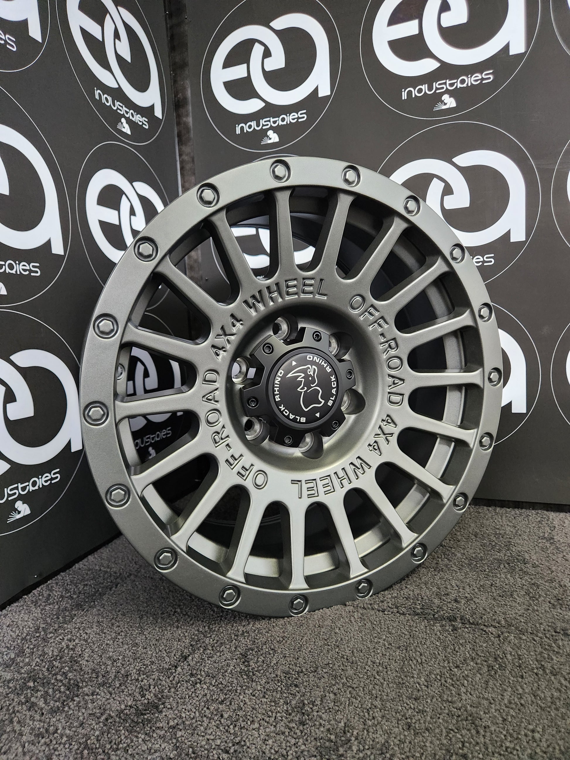 Black Rhino 17x9 4x4 Wheels & Tyres Package - 6x139.7 image 3