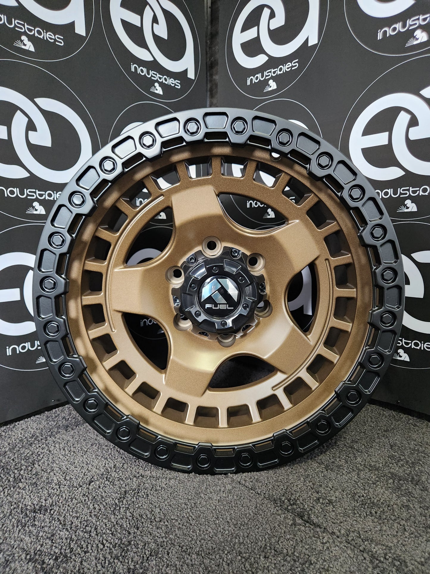 Black Rhino 17x9 4x4 Wheel Rims - Bronze / Black 6x139.7 image 3