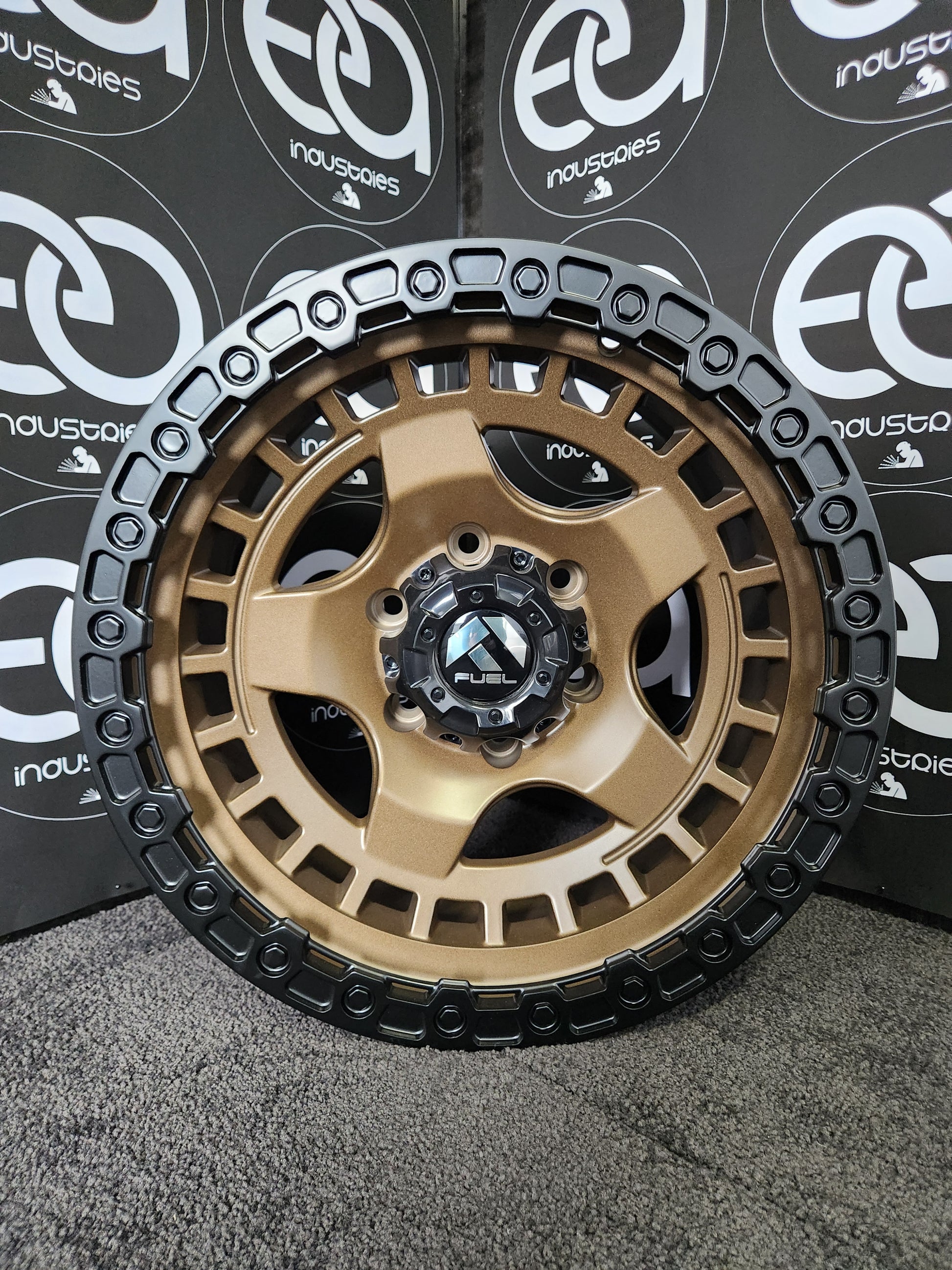 Black Rhino 17x9 4x4 Wheel Rims - Bronze / Black 6x139.7 image 3