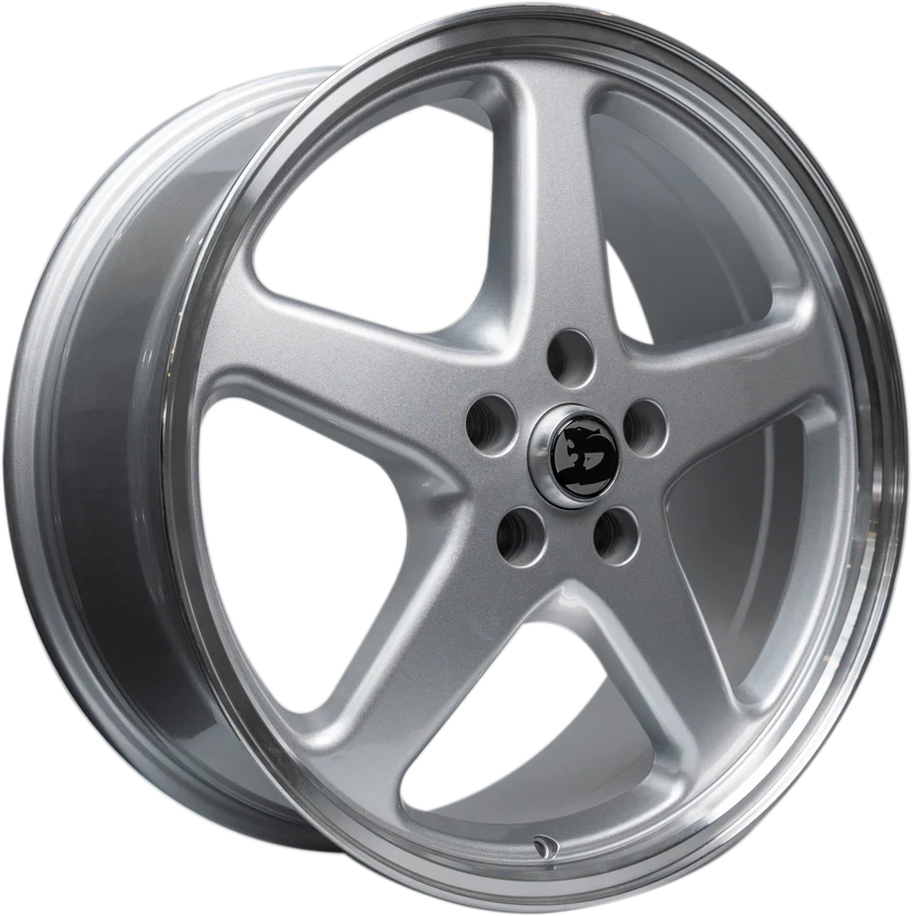 WALKY 22x9 - GLOSS SILVER MACHINED LIP