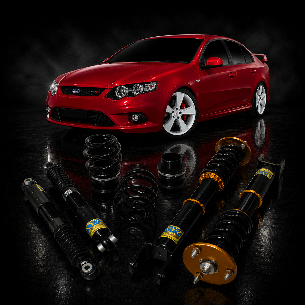 Ford Falcon FG Sedan AutoXYZ coilover package