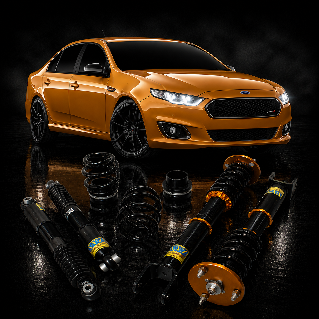 Ford Falcon FGX Sedan AutoXYZ coilover package