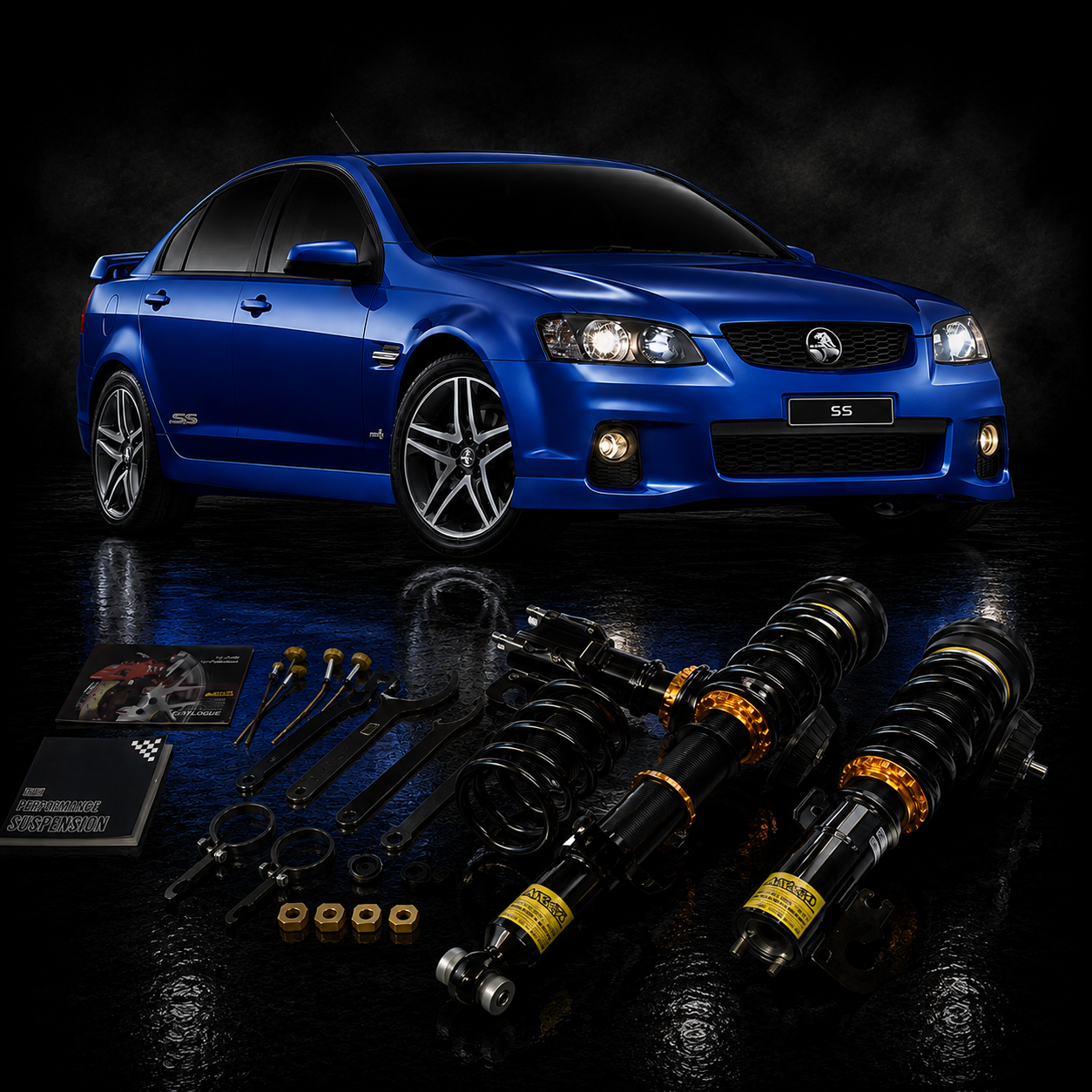 Holden Commodore VE Sedan AutoXYZ coilover package