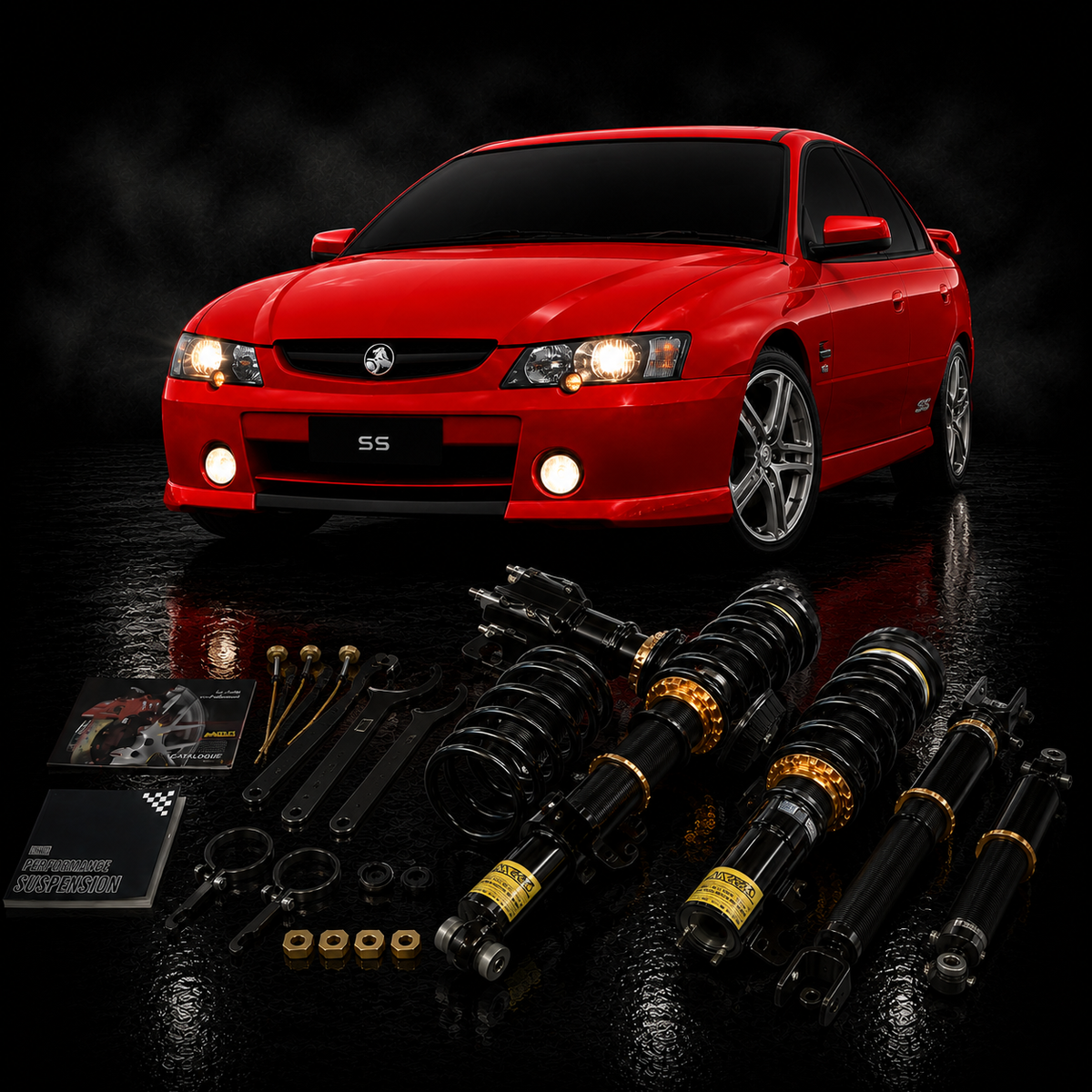 Holden Commodore VT VX VY and VZ AutoXYZ coilover package