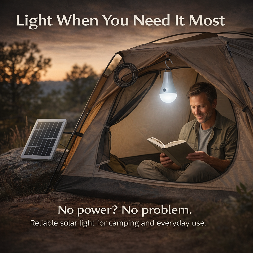 EA Solar Light camping use