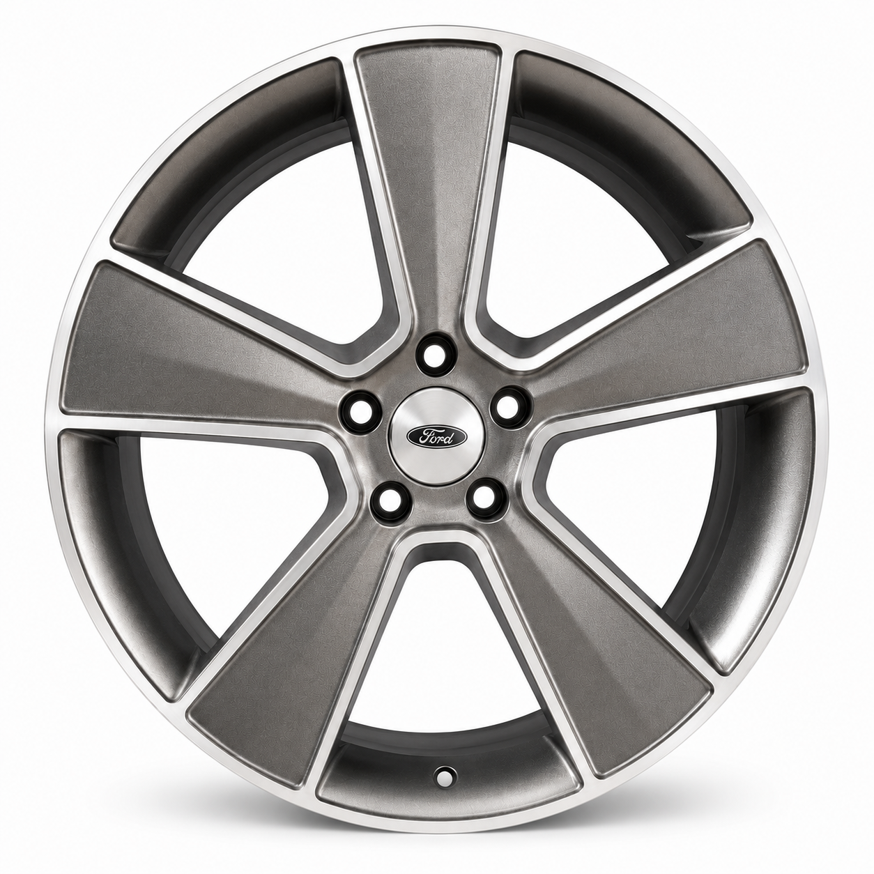 Ford Lux Pack 20 inch Gunmetal Grey wheel front view