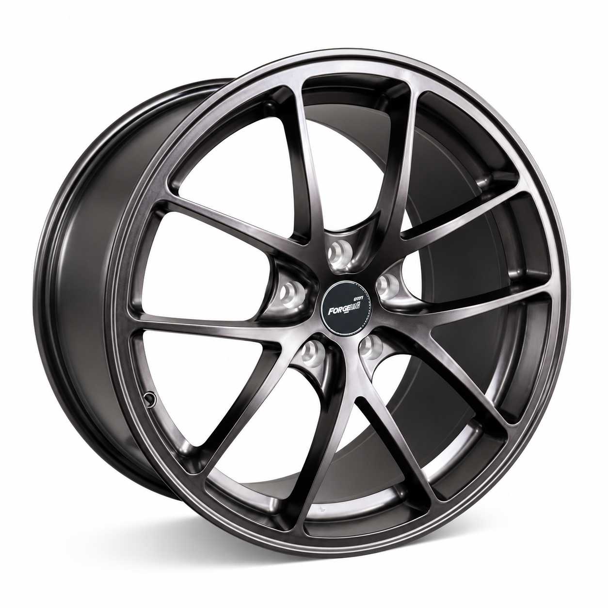 Fully forged ultra lightweight wheel studio view