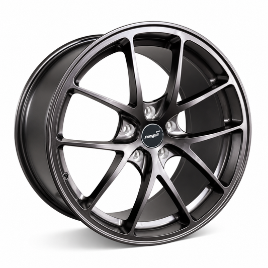 Fully forged ultra lightweight wheel studio view