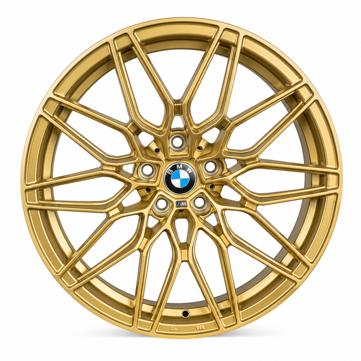 18 inch BMW M style bronze wheel rim front view