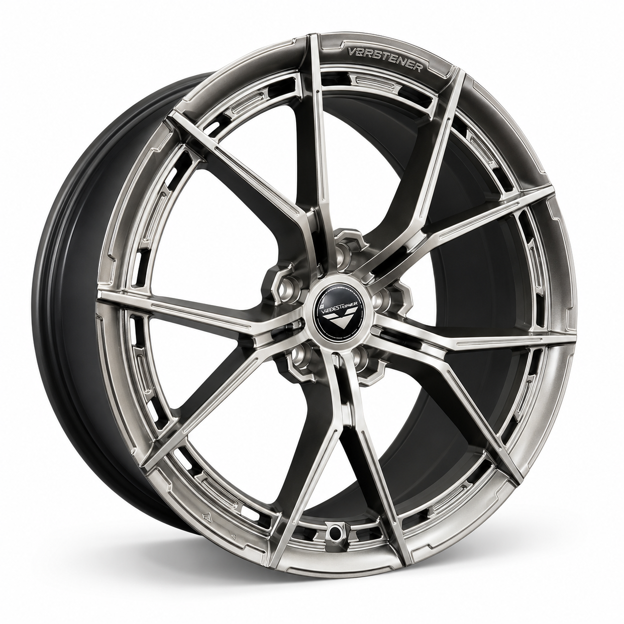 Vorstein 19 inch staggered wheel angled view