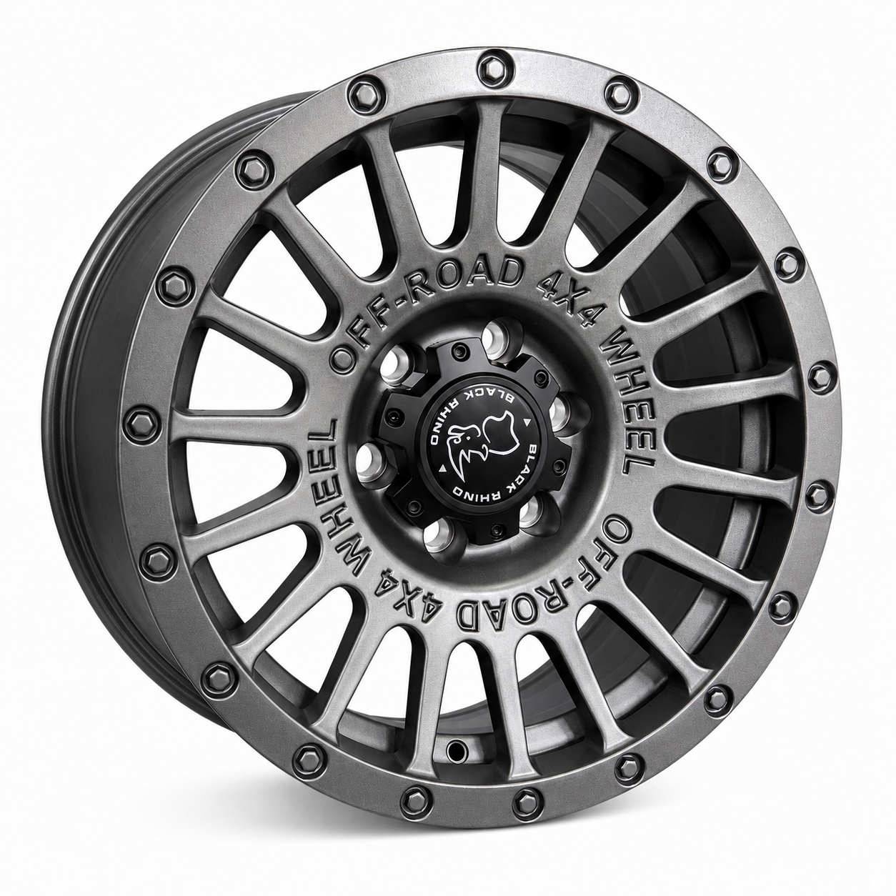 Black Rhino 17x9 wheel and tyre package